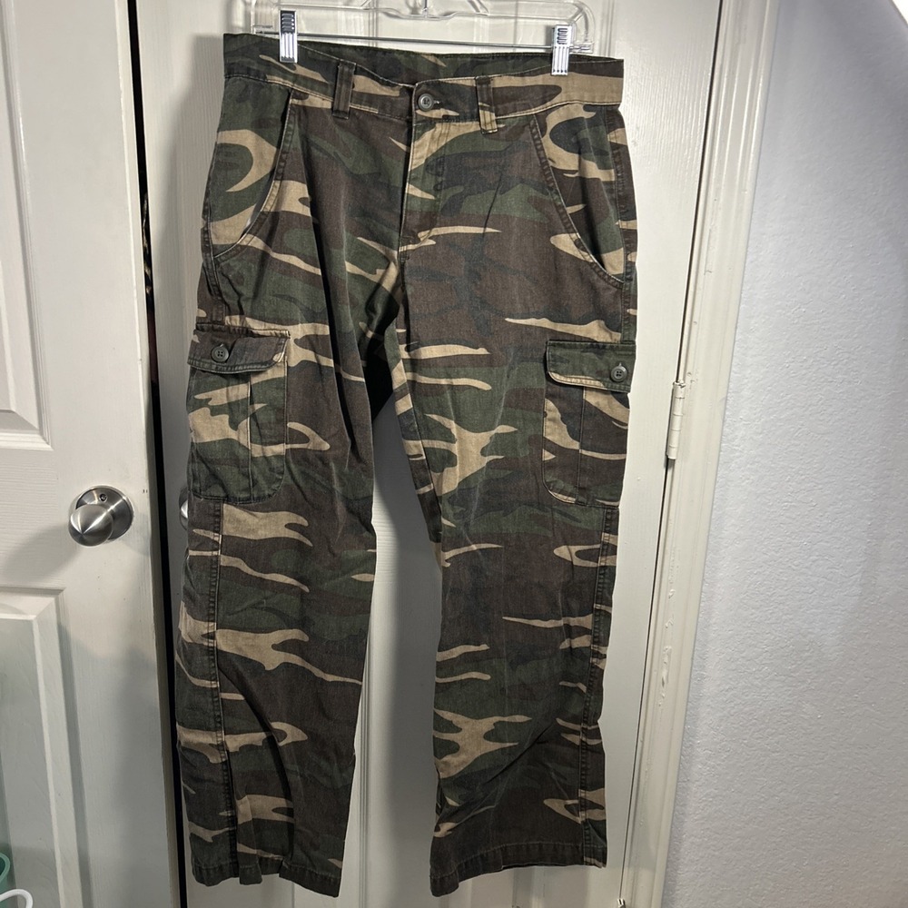 Game Winner Camo Pants Womens Size L Outdoor Cargo Hunting